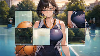 Anime Girls: Bouncy Basketball screenshot 1