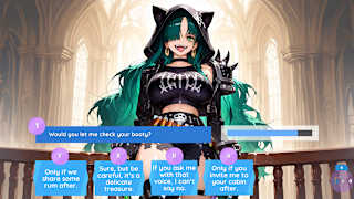 Pirate Anime Quest: One Girls' Journey, A Piece of Island Love screenshot 3