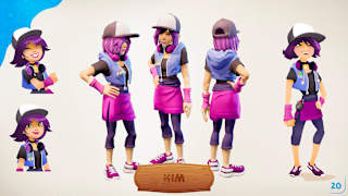 Sports Camp's Artbook screenshot 2