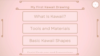 My First Kawaii Drawing screenshot 1