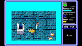 EGGCONSOLE HYDLIDE3 S.V. PC-9801 screenshot 3