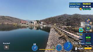 Korean Drone Flying Tour Ongnam Lake Park screenshot 2