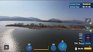 Korean Drone Flying Tour Paldang Water Fog Park screenshot 1