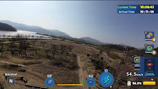 Korean Drone Flying Tour Paldang Water Fog Park screenshot 2