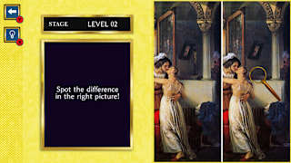 Brain Workout! Find the Difference in Classic Art screenshot 1