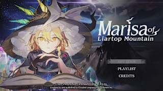 Marisa of Liartop Mountain Digital Artwork & Sound Player screenshot 1