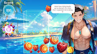 Poolside Boys Kiss: Passion Fruits Hotel Dating Sim screenshot 1