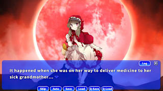 The Wolf and the Blood Moon／オオカミと赤い満月 screenshot 1