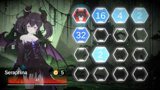 Battle Puzzle 2048 - Maidens of Steel screenshot 4