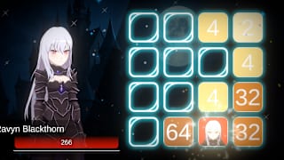 Battle Puzzle 2048 - Maidens of Steel screenshot 2