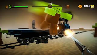 Rails of Dead: Zombie Survival Simulator screenshot 1