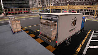 Truck Simulator 2025: City Work Delivery screenshot 2