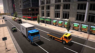 Truck Simulator 2025: City Work Delivery screenshot 4