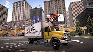 Truck Simulator 2025: City Work Delivery screenshot 1