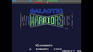 Arcade Archives GALACTIC WARRIORS screenshot 1