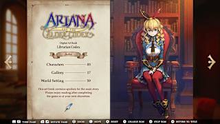 Ariana and the Elder Codex Digital Art Book screenshot 1