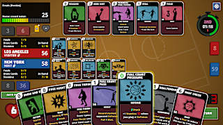 Clutchtime: Basketball Deckbuilder screenshot 1