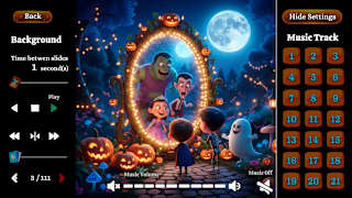 Spooky Sweets: Screen Backgrounds screenshot 1