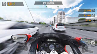 Moto Racer Highway Traffic screenshot 1