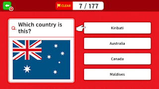 Flag Trivia Quiz: Four Choices! screenshot 2