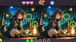 Lovely Spot the Difference Fantasy Edition screenshot 2
