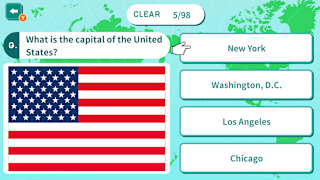 Capital City Brain Training Quiz! screenshot 2