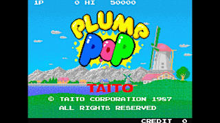 Arcade Archives PLUMP POP screenshot 1
