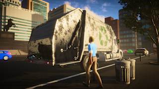 Garbage Truck Sim Driver Simulator 26 screenshot 4