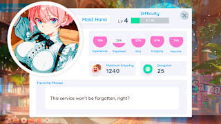 Maid-Sama Cafe: Anime Girls Services in Cute Outfits screenshot 5