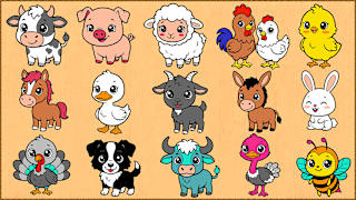 CRAYON FARM ANIMALS screenshot 6