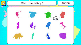 Geo Brain Boost! World Map Silhouette Quiz screenshot 3