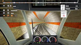 Subway Simulator - Underground Train REMASTER screenshot 1