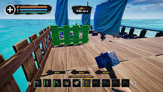 Ocean Shark Survival - Float Home Builder Simulator screenshot 2