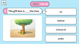 Learn with Illustrations! English Prepositions 4-Choice Quiz screenshot 6