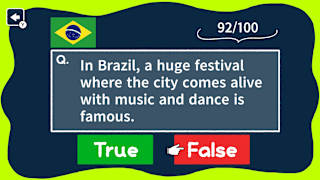 Amazing Facts World Culture True or False Quiz screenshot 5