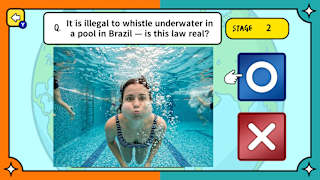 Surprising Laws Around the World True or False Quiz screenshot 2