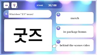K-POP Fandom Korean Quiz screenshot 3