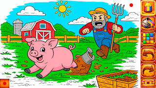 Animal Farm Coloring Book for Kids & Toddlers screenshot 5