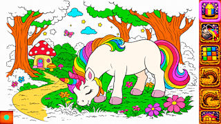 Animal Coloring Book for Kids & Toddlers: Unicorns screenshot 5