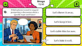 Manga English Native Phrase Quiz screenshot 3