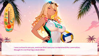 Beach Volleyball Girls: Hot Spike screenshot 1