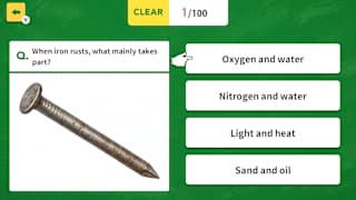 Science Trivia Quiz 100 Wonders screenshot 1