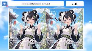 Twitch! Kemomimi Spot the Difference screenshot 4