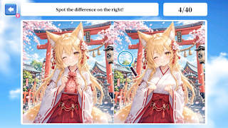Twitch! Kemomimi Spot the Difference screenshot 2