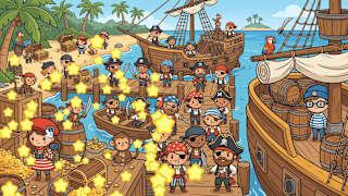 Where are Leo and Mia? Pirate Island screenshot 5