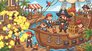 Where are Leo and Mia? Pirate Island screenshot 2