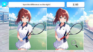 Sweet Youth! Heroine Spot the Difference screenshot 1
