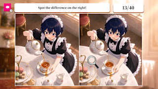Me in a Dress!? Femboy Maid: Spot the Difference screenshot 3