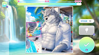 Spin & Howl! Wild Furry Puzzle screenshot 1