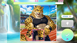 Spin & Howl! Wild Furry Puzzle screenshot 2